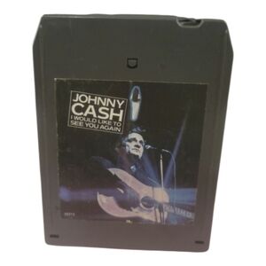 Portable Audio Cartridge - Black Eight Tape Johnny CASH